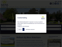 Tablet Screenshot of mens.nl
